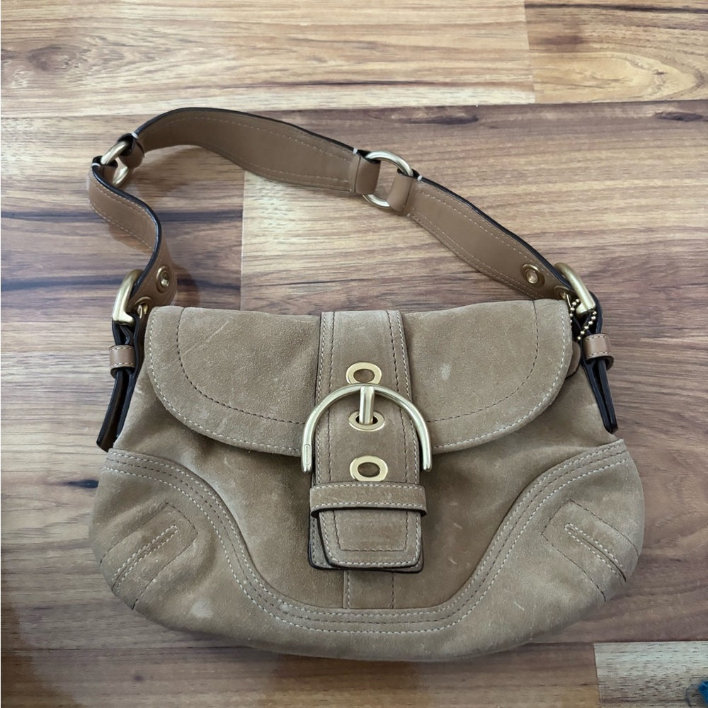 Tan Suede Women's Bag